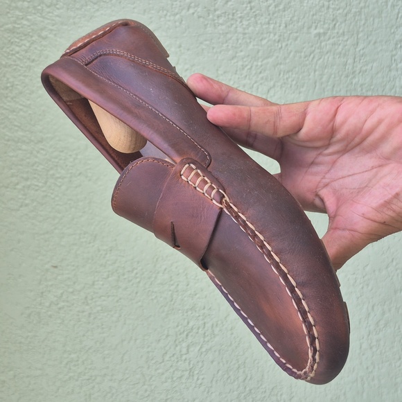 Sperry (Indonesia) Men\'s Genuine Leather Slip-On Penny Loafers # STS23194 main image 13